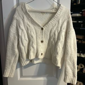 Cropped cardigan